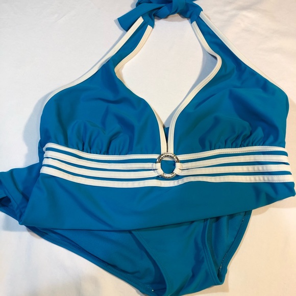 Ann Cole One-piece Swimsuit, Size 12 - Picture 1 of 5